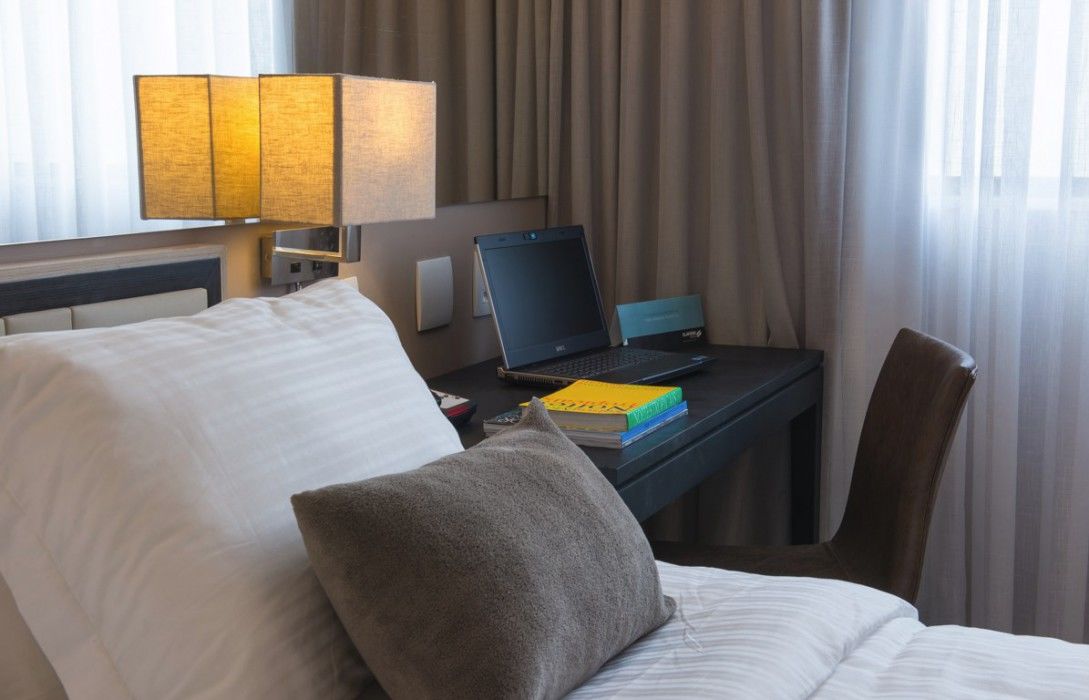 Hotel Atlantico Prime ริโอเดจาเนโร ภายนอก รูปภาพ A room at the hotel