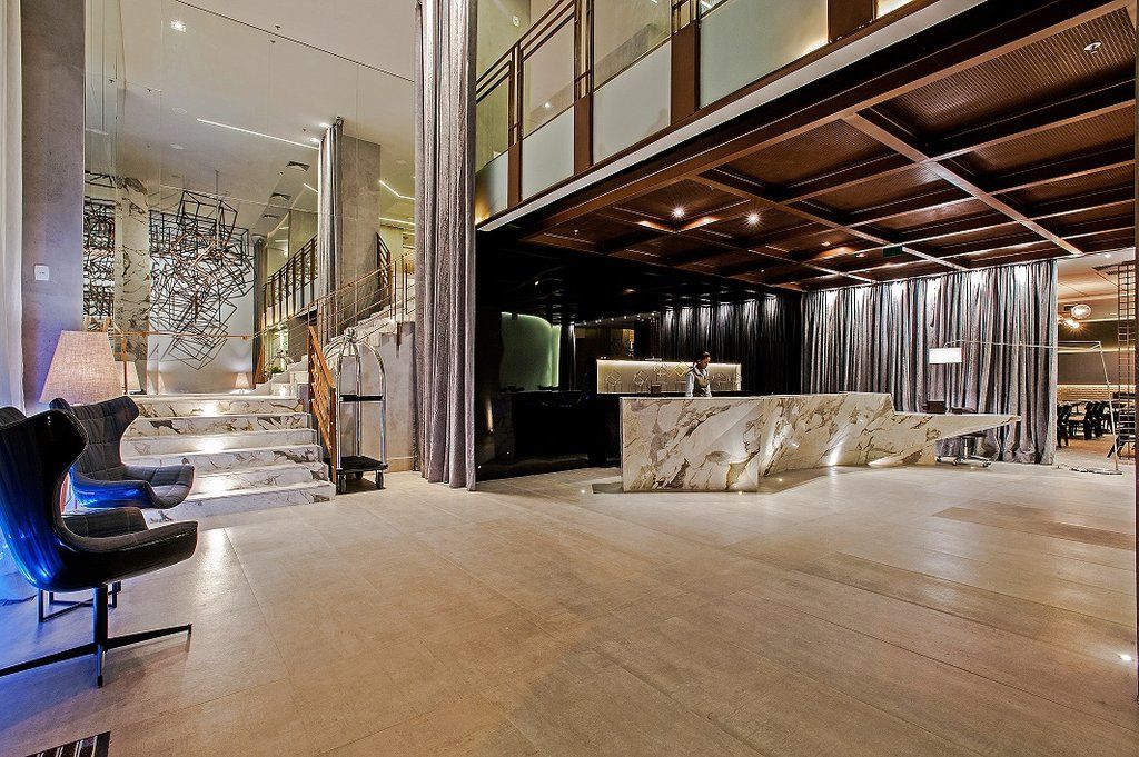 Hotel Atlantico Prime ริโอเดจาเนโร ภายนอก รูปภาพ Reception area