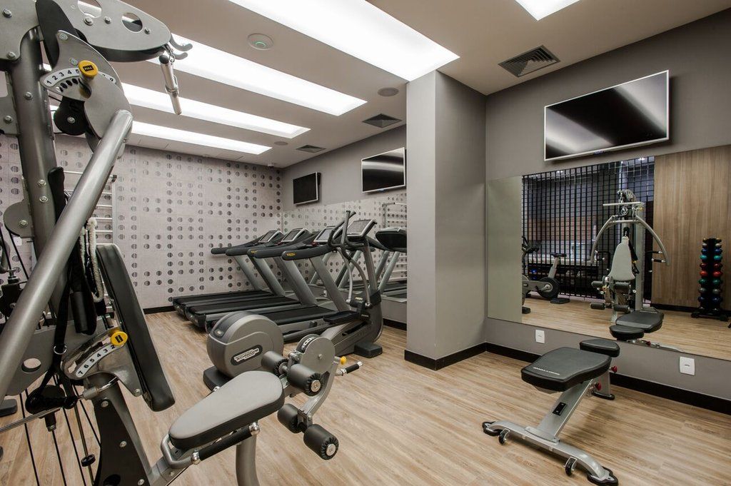 Hotel Atlantico Prime ริโอเดจาเนโร ภายนอก รูปภาพ Gym interior
